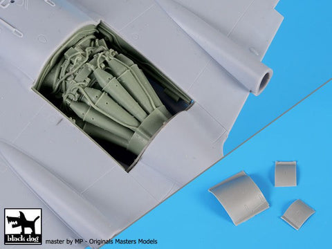 ブラックドッグ A48155 1/48 デ・ハビランド バンパイア F 3 エンジン(エアフィックス用)