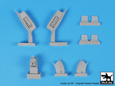 ブラックドッグ A48158 1/48 OV -10 ブロンコ エンジン・マシンガン(ICM用)