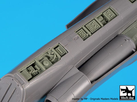 ブラックドッグ A48164 1/48 SU-25 エンジン+スパイン(ズベズダ用)