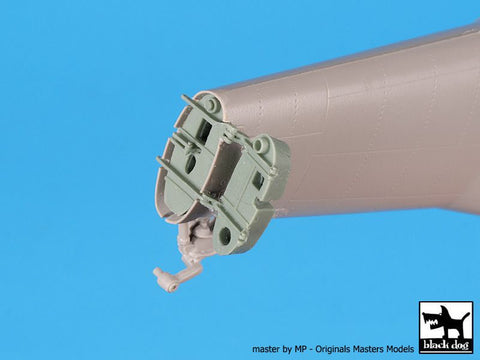 ブラックドッグ A48172 1/48 UH-5 ウェセックス エンジン+ フォールディングテール(イタレリ用)