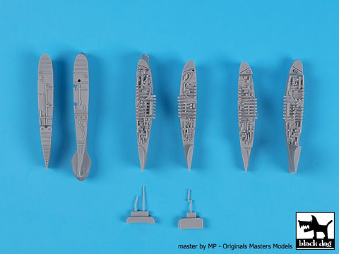 ブラックドッグ A48177 1/48 バイキング 折り畳み翼+尾翼 (イタレリ用)