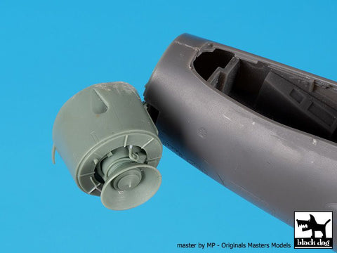 ブラックドッグ A48181 1/48 ブラックバーン バッカニア ライト エンジン+レーダー (エアフィックス用)