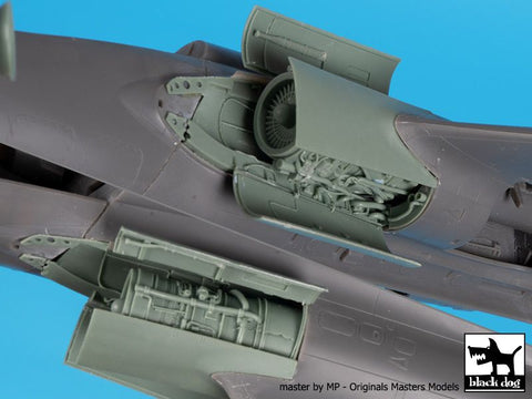 ブラックドッグ A48182 1/48 ブラックバーン バッカニア レフト エンジン (エアフォックス用)