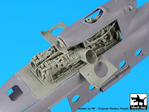 ブラックドッグ A48188 1/48 Mil Mi 8 MT エンジンs (ズベズダ用)