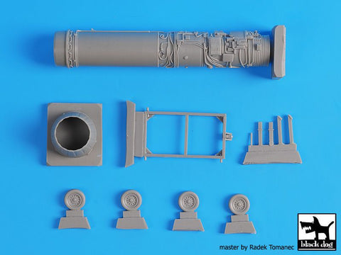 ブラックドッグ A48191 1/48 ミラージュ2000 エンジン (キネティック用)