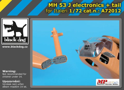 ブラックドッグ A72012 1/72 MH-53 J 電子機器 +テール (イタレリ用)