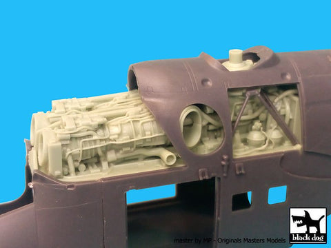 ブラックドッグ A72022 1/72 Mi-24 エンジン(ズべズダ用)