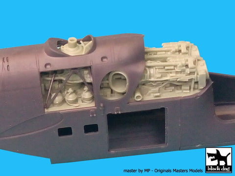 ブラックドッグ A72022 1/72 Mi-24 エンジン(ズべズダ用)