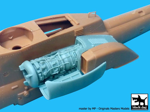 ブラックドッグ A72023 1/72 Mi-28 ハヴォック エンジン(ズべズダ用)