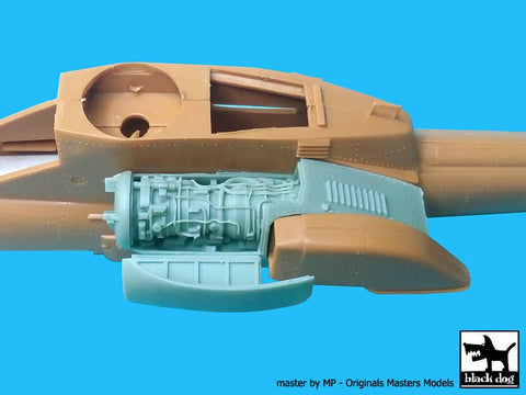ブラックドッグ A72023 1/72 Mi-28 ハヴォック エンジン(ズべズダ用)