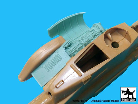 ブラックドッグ A72023 1/72 Mi-28 ハヴォック エンジン(ズべズダ用)