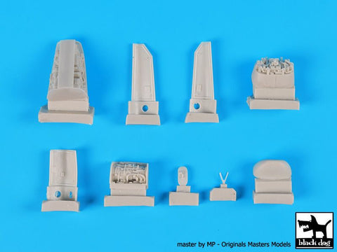 ブラックドッグ A72024 1/72 Ka-52 アリゲーター 電子機器+エンジン (ズべズダ用)