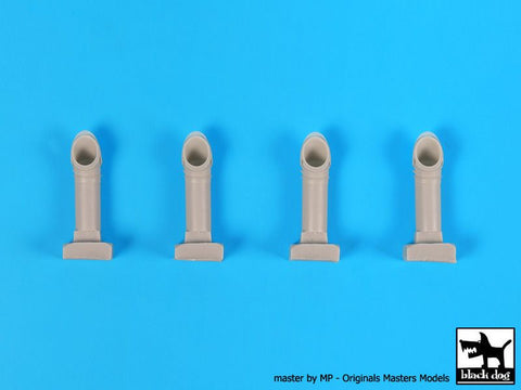 ブラックドッグ A72041 1/72 C-130エキゾースト(イタレリ用)