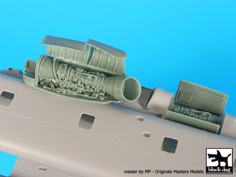 ブラックドッグ A72053 1/72MH-53E シードラゴン エンジン(イタレリ用)