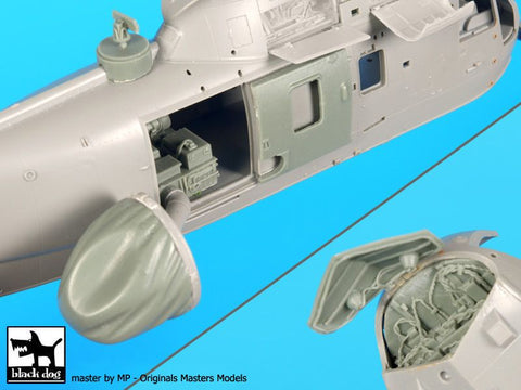 ブラックドッグ A72055 1/72 シーキングAEW 2 レーダー+電子機器(ドラゴン用)