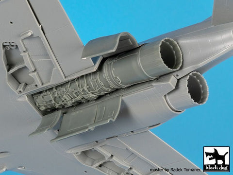 ブラックドッグ A72087 1/72 F-4 ファントム エンジン (アカデミー用)