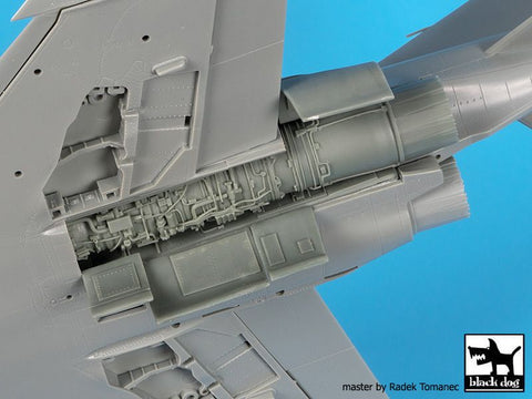 ブラックドッグ A72087 1/72 F-4 ファントム エンジン (アカデミー用)