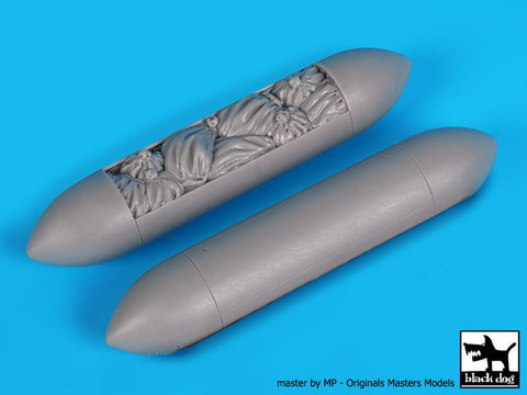 ブラックドッグ A72094 1/72 S-3A バイキング カーゴポッドアクセサリーセット (ハセガワ用)