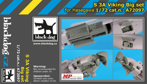 ブラックドッグ A72097 1/72 S-3A バイキング ビッグセット (ハセガワ用)