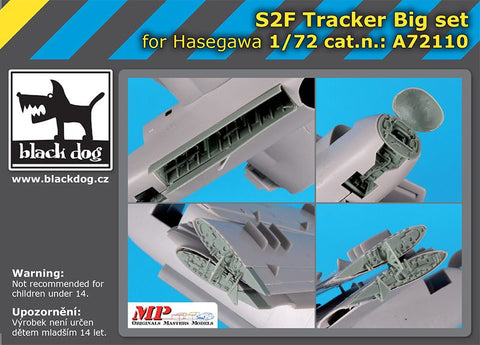 ブラックドッグ A72110 1/72 S2F トラッカー ビッグセット (ハセガワ用)