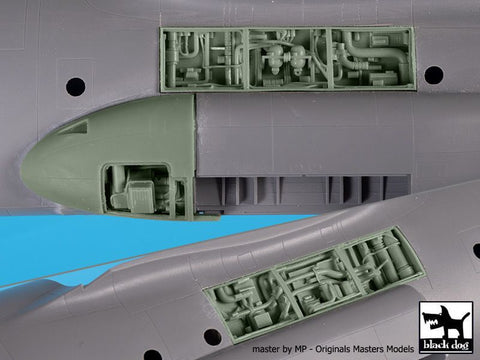 ブラックドッグ A72113 1/72 C-130H ハーキュリー 油圧機器 (ズベズダ用)