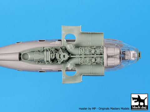 ブラックドッグ A72119 1/72 AS 332 シュペルピューマ エンジン+レーダー(イタレリ用)