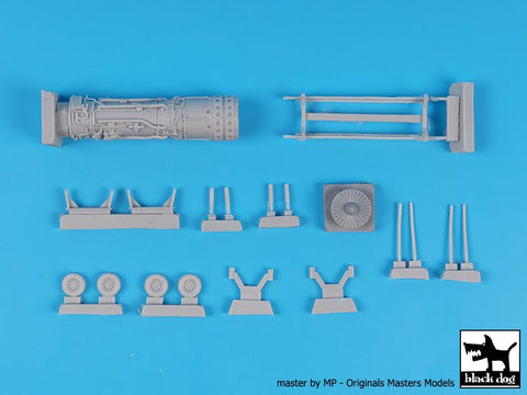 ブラックドッグ A72121 1/72 SR-71 エンジン (ハセガワ用)