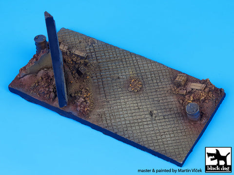 ブラックドッグ D72001 1/72 石畳の道(130x70mm)