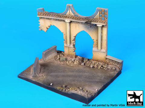 ブラックドッグ D72005 1/72 イラク 街 ベース