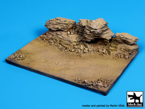 ブラックドッグ D72006 1/72 岩盤 ベース