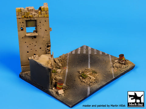 ブラックドッグ D72010 1/72 中東の街 ベース