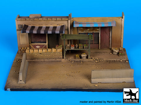 ブラックドッグ D72017 1/72 中近東マーケットベース