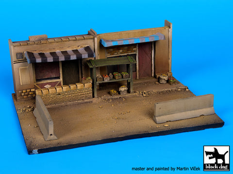 ブラックドッグ D72017 1/72 中近東マーケットベース