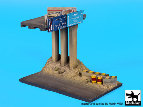 ブラックドッグ D72025 1/72 中近東ハイウェイ・ベース