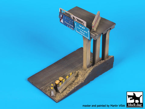 ブラックドッグ D72025 1/72 中近東ハイウェイ・ベース