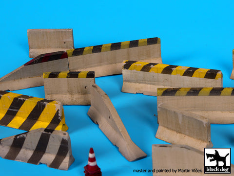 ブラックドッグ D72026 1/72 路上封鎖物 ロードブロック