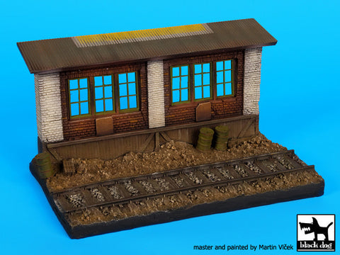 ブラックドッグ D72030 1/72 鉄道 駅 ベース