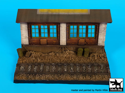 ブラックドッグ D72030 1/72 鉄道 駅 ベース