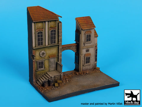 ブラックドッグ D72031 1/72 街 WWII ベース