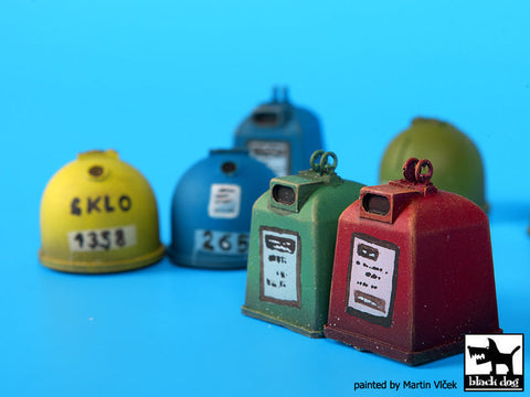 ブラックドッグ D72042 1/72 整理されたゴミ箱