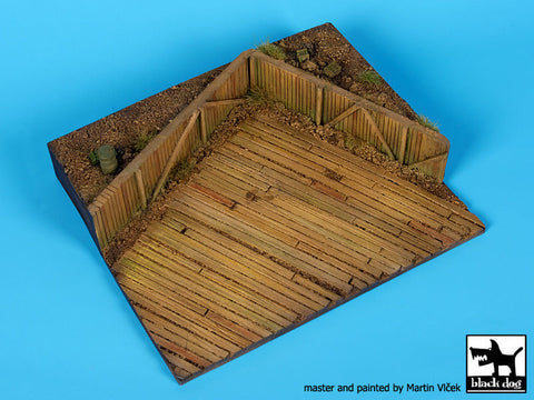 ブラックドッグ D72055 1/72 飛行場 WWII ベース