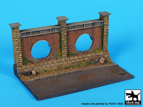 ブラックドッグ D72056 1/72 ベトナム フエ ストリート ベース