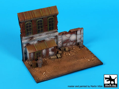 ブラックドッグ D72058 1/72 ファクトリーホール ベース