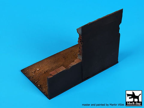 ブラックドッグ D72058 1/72 ファクトリーホール ベース