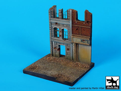 ブラックドッグ D72059 1/72 ベルリンの街路 ベース