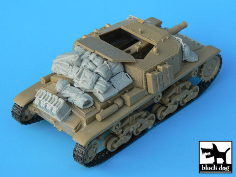 ブラックドッグ T35004 1/35 イタリア M40-75/18セモベンテ アクセサリーセット