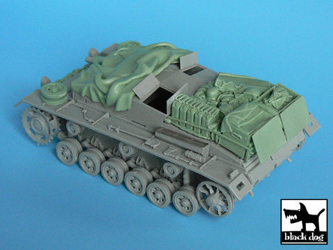 ブラックドッグ T35009 1/35 ドイツ III号突撃砲 C/D型 アクセサリーセット