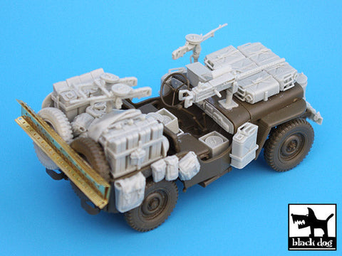 ブラックドッグ T35014 1/35 イギリス SAS ジープアフリカ アクセサリーセット