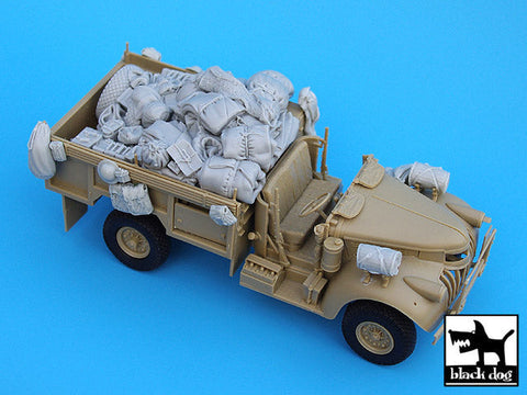 ブラックドッグ T35015 1/35 イギリス SAS デザートシボレー アフリカ アクセサリーセット