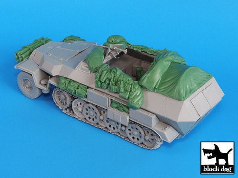 ブラックドッグ T35018 1/35 ドイツ Sd.kfz251C型ハーフトラック アクセサリーセット